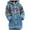 B Blue, variant on Cardigan for Women Women's Cozy Knitted Hooded Cardigan with Pockets Casual Style Sweater Jacket Womens Cardigans Blue L
