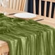 thumbnail image 4 of Camino de Mesa Bohemio de Gasa Verde | Decoración para Cocina y Comedor de 89 X 178 Cm | Mantel para Fiestas Navideñas, Celebraciones En Casa y Eventos Especiales, 4 of 5
