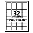 thumbnail image 4 of Etiquetas durables blancas de 3.1 cm 4.4 cm Avery 6576, 4 of 4
