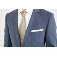 thumbnail image 2 of HAHDAXIA Gentleman's Essentials Weekend Casual White Pocket Square, 2 of 4