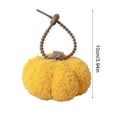 thumbnail image 3 of Twfbrm Fall Pumpkin Hanging Ornaments, 4" Teddy Fleece Pumpkins Pendants with Loop, Small Furry Pumpkin Decorations Farmhouse Decorative Fabric Pumpkins for Halloween Thanksgiving Harvest, 3 of 9