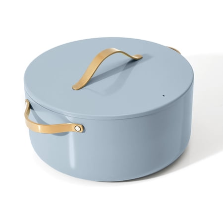 Beautiful 8 Quart Stock Pot, Cornflower Blue by Drew Barrymore
