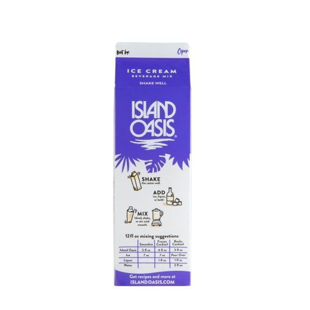 Island Oasis Non Fat Yogurt Mix – 32oz, 12 Per Case, For Smoothies & Frozen Drinks