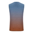 thumbnail image 3 of Débardeur Sans Manches Imprimé pour Hommes, Col Rond Décontracté Été Extérieur, 1 Pce, 3 of 6