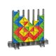 thumbnail image 4 of Puzzle de bloques de construcción - Juguete educativo para aprendizaje temprano para exploración sensorial y entrenamiento del pensamiento - Juego de mesa de 15x14x5cm, 4 of 7
