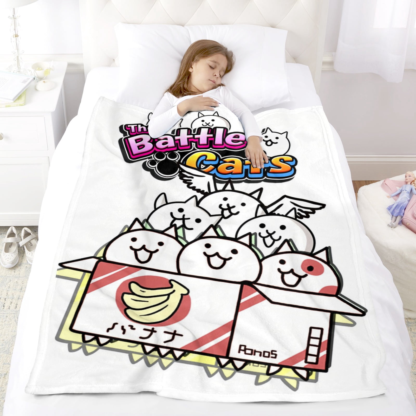 the battle cats Throw Blanket Gifts for Fans Lover Girls Boys Women Present Hoodie Him Bed 30"x40"