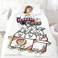 thumbnail image 4 of the battle cats Throw Blanket Gifts for Fans Lover Girls Boys Women Present Hoodie Him Bed 40"x50", 4 of 6