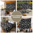 thumbnail image 6 of Nautical Black Tapestry for Bedroom Wall Hanging Tapestry, Retro Sailing Boat Map Anchor Rudder Ceiling Backdrop Tapestries Poster Blanket Wall Decor for Teens Room Living Room Dorm 51" x 59", 6 of 8
