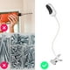 thumbnail image 4 of Soporte de clip flexible compatible con Owlet, Motorola y otras cámaras para monitores de bebés con orificio roscado de 1/4 sin herramientas ni daños en la pared - Blanco, 4 of 5
