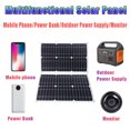 thumbnail image 4 of Panel Solar Panel solar Salida USB Dispositivo de carga solar para teléfono RV Car MP3 (50W), 4 of 9