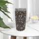 thumbnail image 3 of Taza de café/agua termo de 600 ml con diamantes de imitación, acero inoxidable 304. Leopardo dorado, 3 of 7