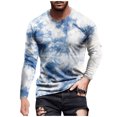 thumbnail image 1 of Men's T Shirt Graphic Abstract Neck Clothing Apparel Outdoor Long Sleeve Print Fashion Designer Vintage XL, 1 of 5