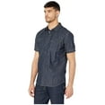 thumbnail image 3 of Levi's Nevin Short Sleeve Denim Shirt Dark Rinse Blue, 3 of 3
