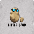 thumbnail image 4 of Inktastic Little Spud Potato Father and Child Boys or Girls Long Sleeve Toddler T-Shirt, 4 of 5