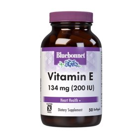 Bluebonnet Nutrition Vitamin E 1200 IU (134mg) Mixed Softgels, 50 Count