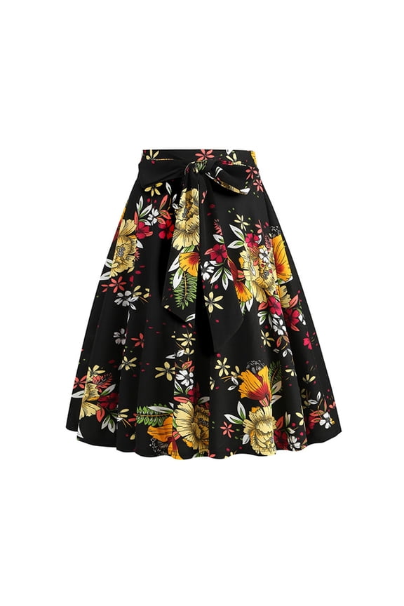 Midi Skirts for Women High Waist Skirts Flared Short Skirts Trendy Cute Date Night Club Skirt