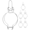 thumbnail image 1 of PAMINGONO 6 Pcs Pinces de Remplacement en Acier Inoxydable pour Accessoires de Bocaux à Ouverture Régulière, 1 of 8