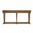 thumbnail image 3 of Powell Benjamin Long Console Table with Shelf, Weathered Driftwood, 3 of 15