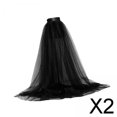 thumbnail image 1 of Falda larga,Falda larga de tul con tutú para mujer a la moda para boda,Falda larga de malla para fiesta de graduación,color liso,Faldas de mujer Faldas con cordones para mujer,Vestido largo, 1 of 7