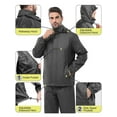 thumbnail image 2 of Off Road Ventures Rain Suits for Men Waterproof Breathable Packable Rain Gear with Hood for Hiking (Jackets and Pants), 2 of 6