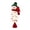 Knit-#D, variant on Clearance!Crochet Snowman Spiral Ornament DIY Kit,Christmas crochet kit with yarn, hook, for Handmade Beginner Ornament for Window Porch Wall