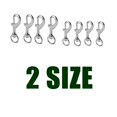 thumbnail image 1 of 8 Piezas de Gancho Giratorio de material acero Inoxidable 316 con Perno de 1/2 Y 3/4 Pulgadas, Clips de Buceo de Un Extremo de Grado Marino para As kusrkot Broche de perno giratorio Broches, 1 of 7