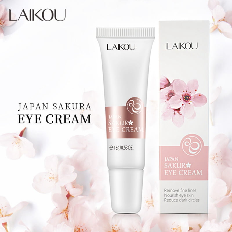 Zonghan Firming Skin Eye Cream Sakura Serum Anti-Wrinkle Anti-Age Remover Dark Circles Fine Lines Eye Care Against Puffiness And Bags