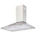 thumbnail image 4 of Powerful 30 Inch Wall Mount Range Hood – Stainless Steel, 250 CFM Ventilation, Ducted/Ductless Convertible, 3-Speed Button Control, LED Lighting, Aluminum Baffle Filters – Primary Color, 4 of 8