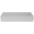 thumbnail image 4 of G.E.T. Rectangular White Melamine Pan - 16"L x 12"W x 2 1/2"H, 4 of 6