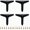 Matte Black, variant on 4.7 inch/12cm Brushed Bronze Color Metal Furniture Legs Set of 4, 4pcs DIY Replacement for Short Cabinet Legs, Sofa Legs, Small Dresser Legs