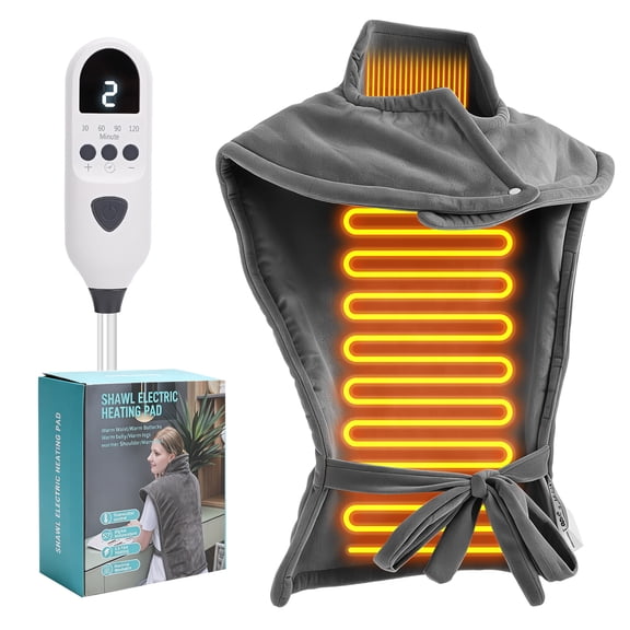 Heating Shoulder Back Pad 9 Temperature Levels 4 Timer Settings Fast Heating Warm Shoulder Heating Blanket