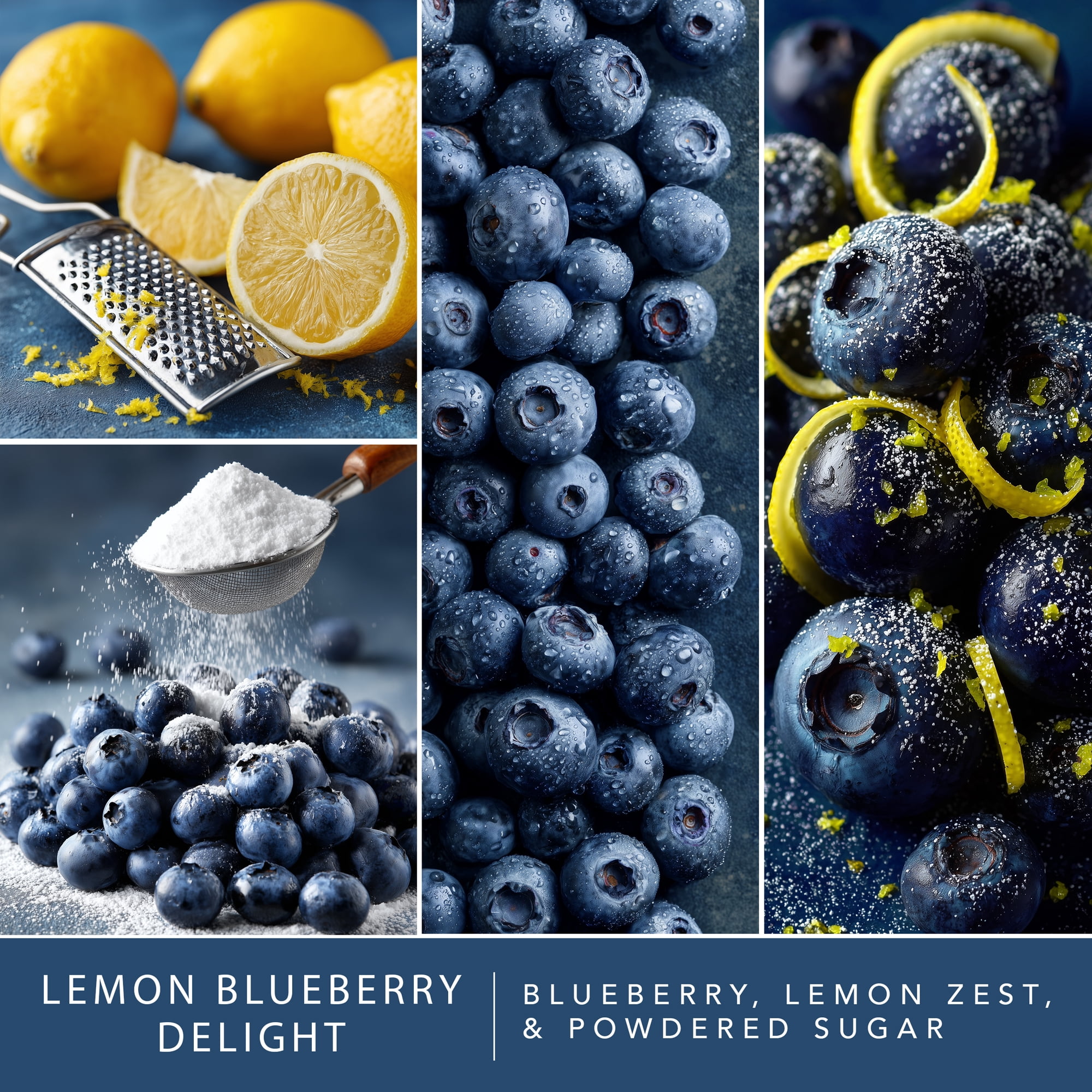 Lemon Blueberry Delight Scented Wax Melts, ScentSationals, 2.5 oz
