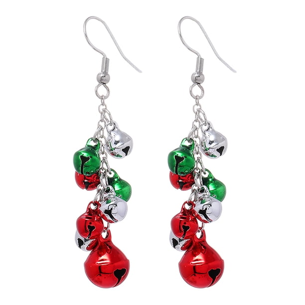 Fiudx Pendientes Navideños de Moda para Mujer Pendientes de Papá Noel
