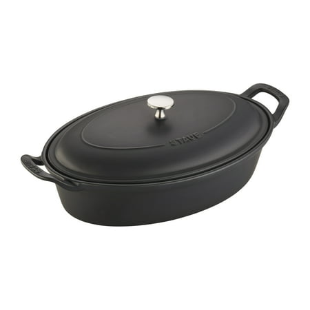 Staub Ceramic 14-inch Oval Covered Baking Dish