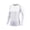 White, variant on Vivianyn HD Women's Contrast Stitch Long Sleeve Athletic T-Shirt, Casual Fitted Workout Top,Gray,Size S-XXXL
