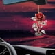 thumbnail image 4 of pstuiky Colgante Rosa Roja 2D para Interior de Coche, Colgante Acrílico, Llavero Decorativo, Regalo, 4 of 6