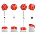 thumbnail image 3 of Ensemble de Boutons ABXY pour Xbox One Elite/Xbox One Slim/Xbox One Accessoires de Manette Boutons de Remplacement Bleu, 3 of 6