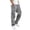 Gray -AF06, variant on Nestiefly Men's Cargo Pants Drawstring Casual Hiking Pants Joggers Athletic Trousers Cotton Loose Straight sweatpants for Men Brown XL