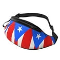 thumbnail image 7 of Women Men Pr Puerto Rico-Flag Crossbody Fanny Waist Bag Pack Belt Bag for Travel Hiking, 7 of 7