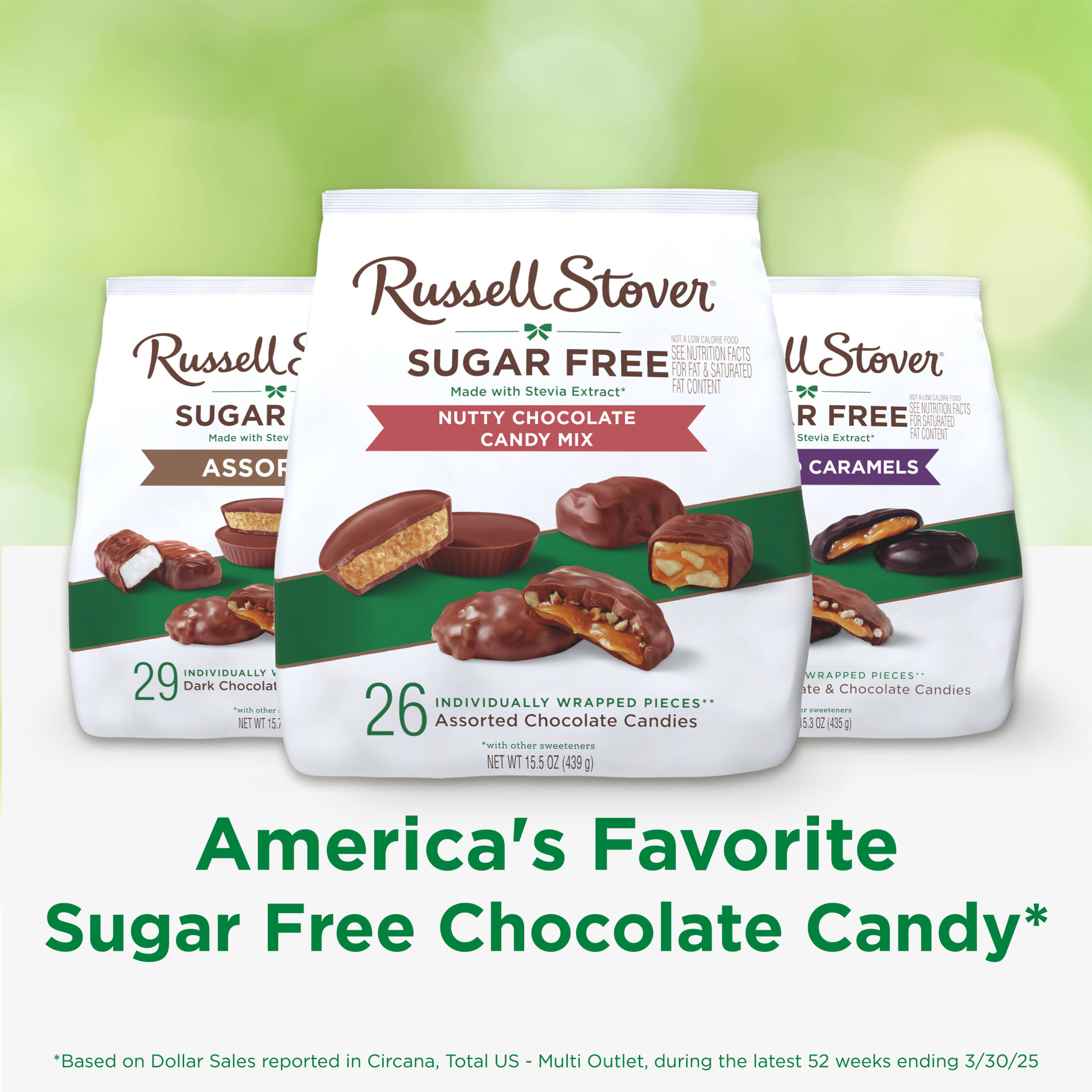Russell Stover Sugar Free Nutty Chocolate Mix 15.5oz photo 5