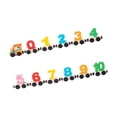 thumbnail image 4 of Juguetes De Tren Con Números Magnéticos De Madera Para Niños De 1, 2 Y 3 Años De Edad Preescolar, 4 of 9