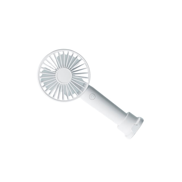 Ventilador portátil recargable de mano Toystoory Blanco