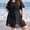 black, variant on Plus Size High Waist Bikini Women's Push Up Large Size Swimsuit 2026 Summer Mujer Big Size Tummy Control Swimwear Bikini Sets
