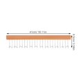 thumbnail image 2 of UPOUART Retractable Folding Wall Hanger Clothes Rails Wooden For Compact Space Organization 1Pcs, 2 of 8