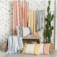 thumbnail image 3 of Morgan Azalea Striped Woven Accent Throw Blanket 50" x 60", 3 of 6