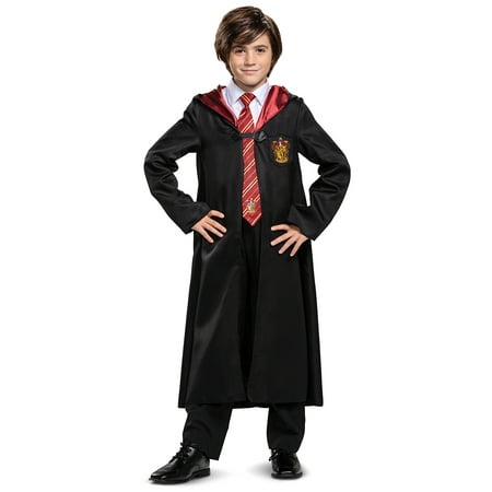 Disguise Harry Potter Boys Gryffindor Robe with Tie Halloween Costume
