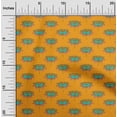 thumbnail image 1 of oneOone Viscose Chiffon Fabric Lotus Block Printed Craft Fabric BTY 42 Inch Wide, 1 of 4