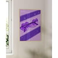 thumbnail image 5 of HAUS AND HUES Sunglass Art Purple Aesthetic Room Decor - Aesthetic Purple Wall Art & Cool Posters for Room Aesthetic Neon Pictures Wall Decor Purple Room Decor | Heart Glasses (Beige Framed, 24x36), 5 of 6