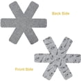 thumbnail image 3 of Felt Pan Guards - 3 Different Sizes Pot Divider Guards for Separating Pots and Pans Gray 15pcs, 3 of 4
