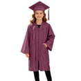 thumbnail image 1 of Kids Graduation Gown and Cap Set, Unisex Preschool Kindergarten Doctoral Robe with Pockets and 2026 Tassel for Girls Boys Zipper Ceremony Graduation Outfits 2-12Y Valentines Party Birthday Gifts, 1 of 7
